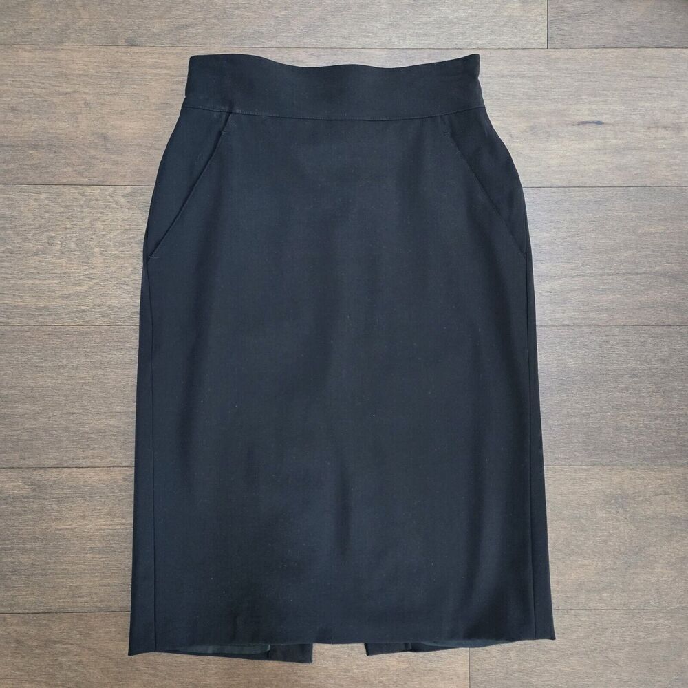 Rare Vintage Jean Paul Gaultier Black High Waist Tulip Skirt Size 40 US size 6